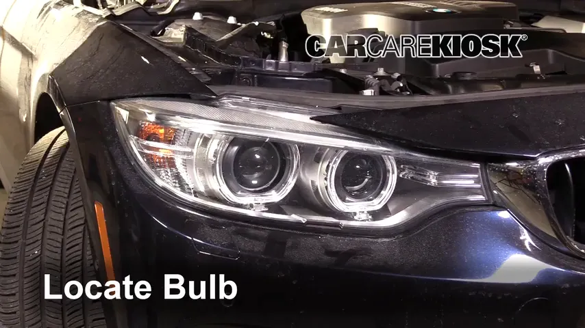2016 BMW 428i xDrive Gran Coupe 2.0L 4 Cyl. Turbo Hatchback (4 Door) Lights Turn Signal - Front (replace bulb)